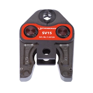 Préspofa, SV 15 mm,  (ROMAX 3000, 4000 és AC-ECO gépekhez), ROTHENBERGER 015212X / RENDELÉSRE