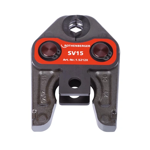 Préspofa, SV 15 mm,  (ROMAX 3000, 4000 és AC-ECO gépekhez), ROTHENBERGER 015212X / RENDELÉSRE