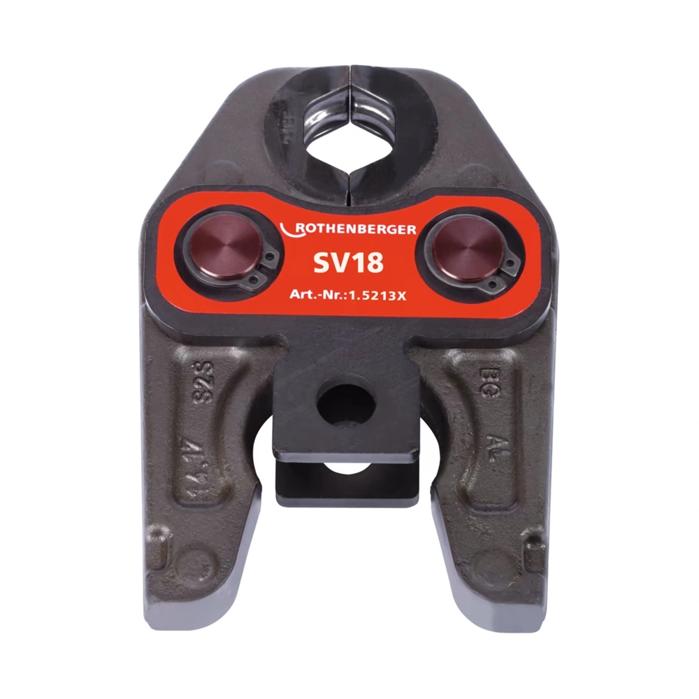 Préspofa, SV 18 mm,  (ROMAX 3000, 4000 és AC-ECO gépekhez), ROTHENBERGER 015213X / RENDELÉSRE