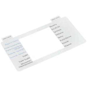 Program matrica (eredeti) BEKO szárítógép