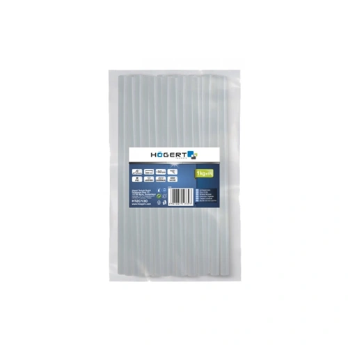 Ragasztórúd átlátszó 11x200 mm  1kg (kb 51-53 db), HÖGERT HT2C131