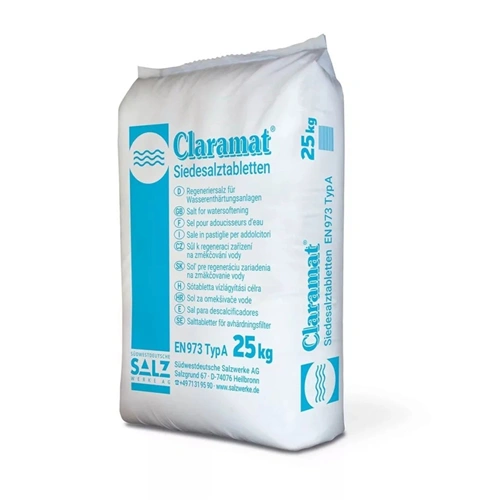Regeneráló só 25 kg Claramat