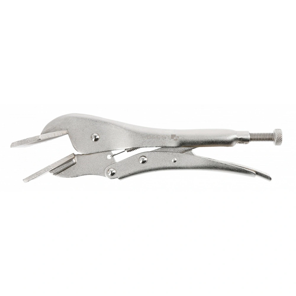 Rögzítő fogó, lapos fejű, 250 mm , HÖGERT HT1P387  / RENDELÉSRE