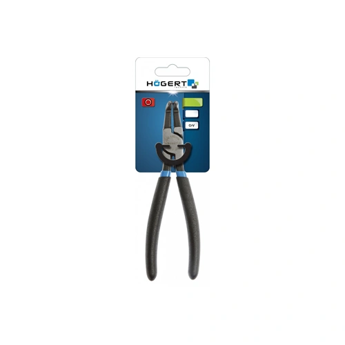Seegergyűrű fogó, belső, hajlított 180 mm, 19-60 mm , HÖGERT HT1P143