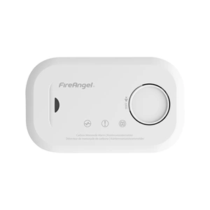 Szén-monoxid vészjelző,cserélhető elem, 10 év várható üzemidő, fehér FireAngel  FA6813-EU