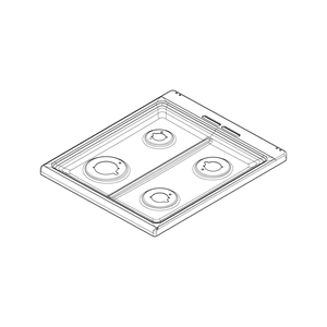 Szennytálca (eredeti) ELECTROLUX tűzhely 