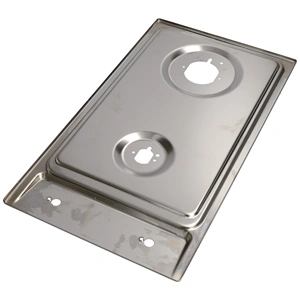 Szennytálca (inox) (2 lapos) (gáz) FAGOR főzőlap / RENDELÉSRE