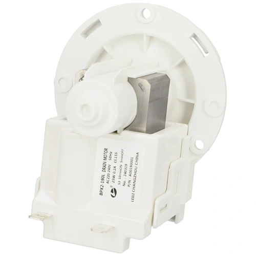 Szivattyú, ürítő, 3 körmös, hátul sarus (eredeti) LEILI ZANUSSI mosógép