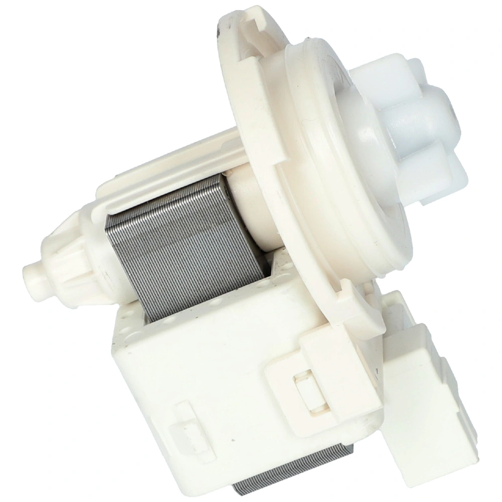 Szivattyú, ürítő, 4 körmös, alul stekkeres (HANYU) MIELE 400-500-1000-2000-3000 szériához 30W