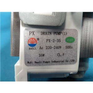 Szivattyú (ürítő) komplett (ház+szűrő) ZANUSSI mosógép / RENDELÉSRE