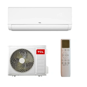 TCL BreezeIN 2.0 3.4 kW hűtő-fűtő klíma szett, fehér, Csepptálca fűtés,4.6 SCOP