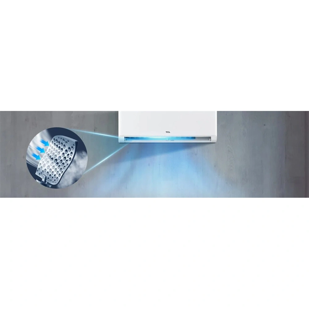 TCL BreezeIN TAC-12CHSD/TPH11IH inverter 3.4 kW hűtő-fűtő klíma szett, fehér, Csepptálca fűtés