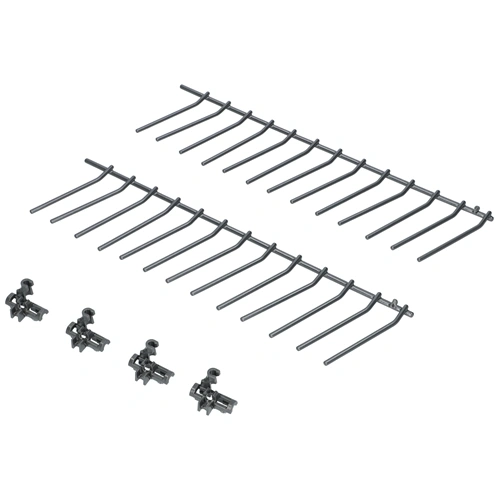 Tányértartó készlet (2tartó+4rögzítő) alsó kosár (eredeti) AEG mosogatógép / RENDELÉSRE