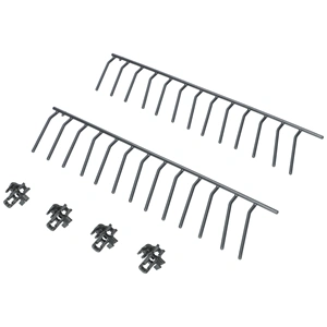 Tányértartó készlet (2tartó+4rögzítő) alsó kosár (eredeti) AEG mosogatógép / RENDELÉSRE