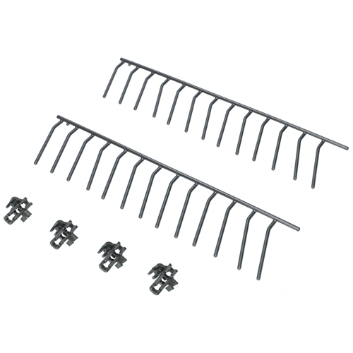 Tányértartó készlet (2tartó+4rögzítő) alsó kosár (eredeti) AEG mosogatógép / RENDELÉSRE