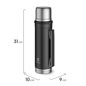 Termosz, fekete 1000 ml (eredeti) Electrolux