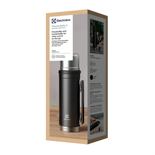 Termosz, fekete 1000 ml (eredeti) Electrolux