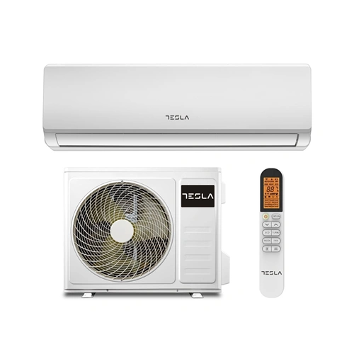 Tesla inverter 3.4 kW hűtő-fűtő klíma szett, fehér, WIFI