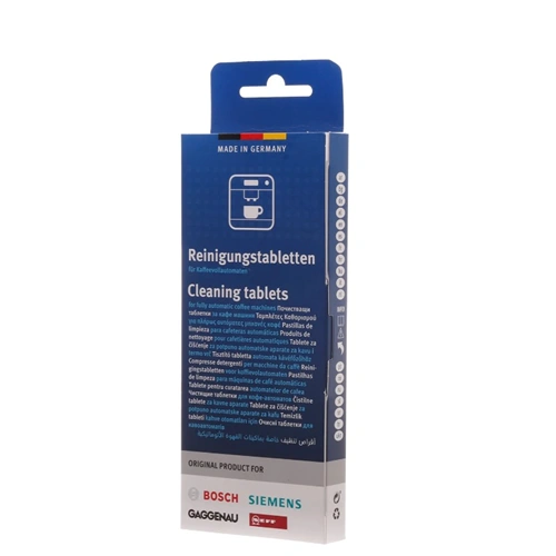 Tisztító tabletta 10db (eredeti) BOSCH kávéfőző gép / RENDELÉSRE