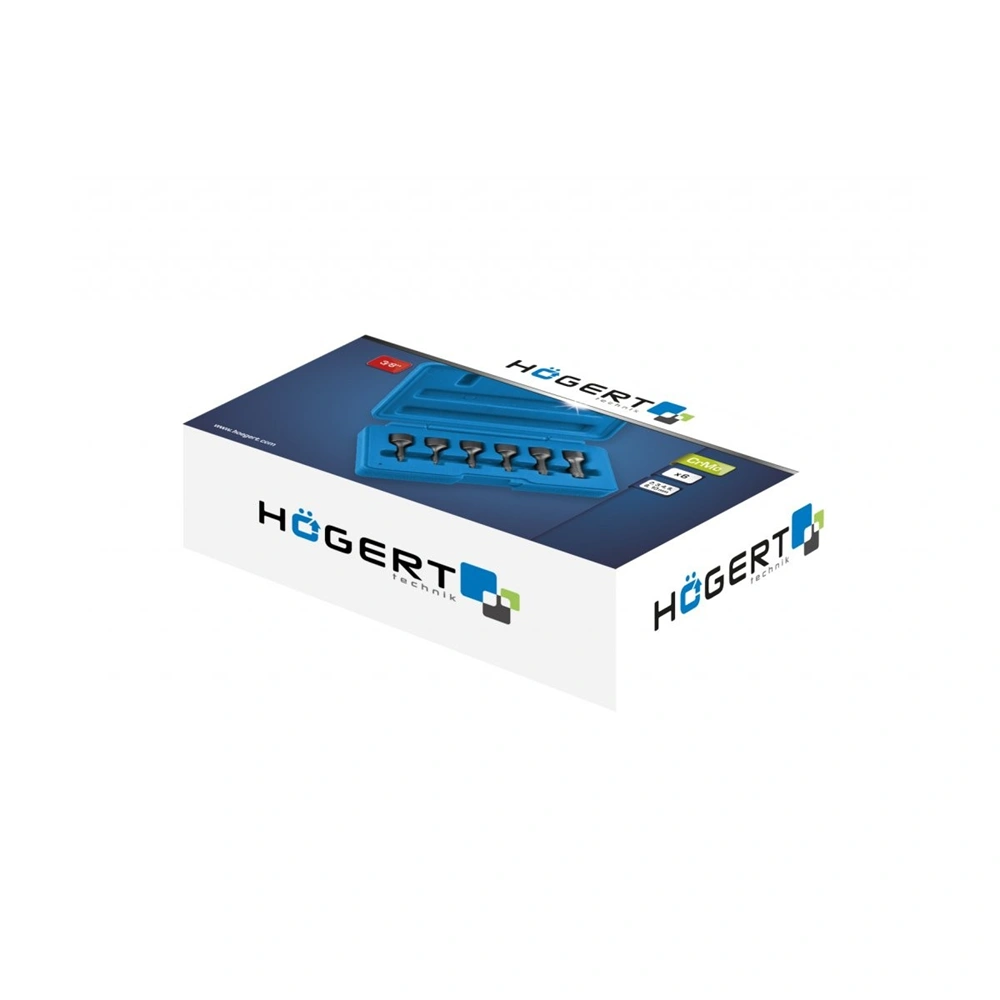 Törtcsavar kiemelő készlet 3/8",2-10 mm, HÖGERT HT8G402  / RENDELÉSRE