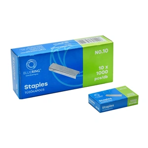 Tűzőkapocs NO.10 1000 db/doboz, Bluering®