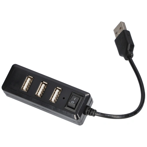 USB hub 4 portos USB elosztó kapcsolóval / RENDELÉSRE