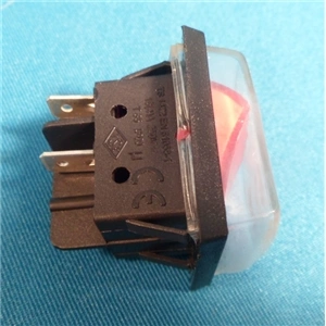 Univerzális kapcsoló takarítógéphez piros széles vízvédedett16A