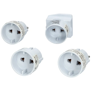 Utazó adapter univerzális (USA, EU, UK, AS) GOOBAY 100-230vac / RENDELÉSRE