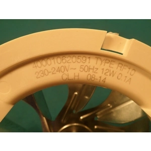 Ventilátor WHIRLPOOL tűzhely / RENDELÉSRE