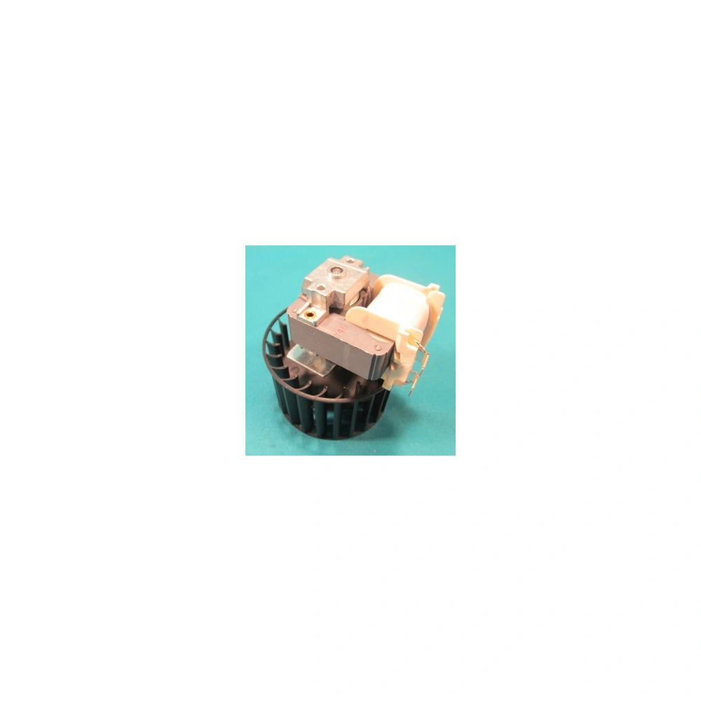 Ventilátor lapát + motor (magnetron hűtőgép) (eredeti) BOSCH mikrohullámú sütő 