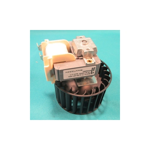 Ventilátor lapát + motor (magnetron hűtőgép) (eredeti) BOSCH mikrohullámú sütő 