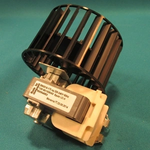 Ventilátor lapát + motor (magnetron hűtőgép) (eredeti) BOSCH mikrohullámú sütő 