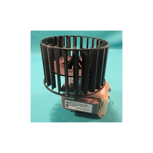 Ventilátor lapát + motor (magnetron hűtőgép) (eredeti) BOSCH mikrohullámú sütő / RENDELÉSRE