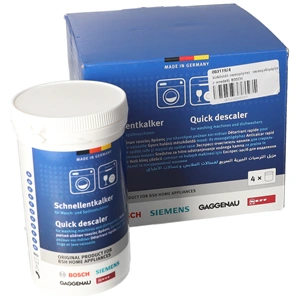 Vízkőoldó mosógéphez, mosogatógéphez 4x250g (eredeti) BOSCH
