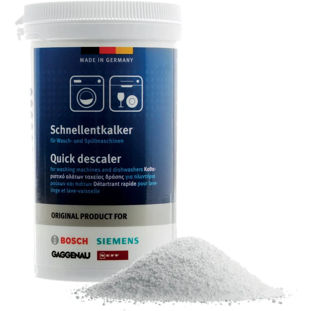 Vízkőoldó por mosógéphez, mosogatógéphez 250g (eredeti) BOSCH