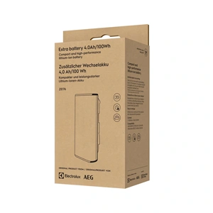 ZE176 EXTRA BATTERY (eredeti) Electrolux