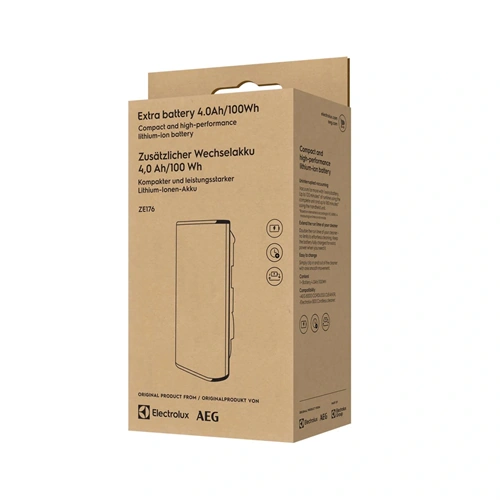 ZE176 EXTRA BATTERY (eredeti) Electrolux