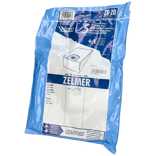 ZELMER ZE20 COBRA papírporzsák /5 db / RENDELÉSRE