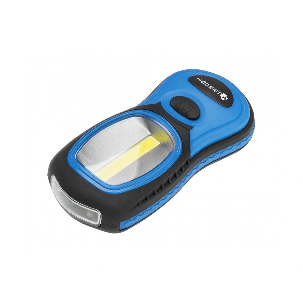 Zseblámpa, elemlámpa COB 3W, LED 3W, 160 lm, HÖGERT HT1E402