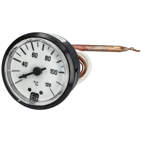0-120 C° kerek hőmérő rövid cső