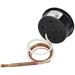 0-120 C° kerek hőmérő rövid cső