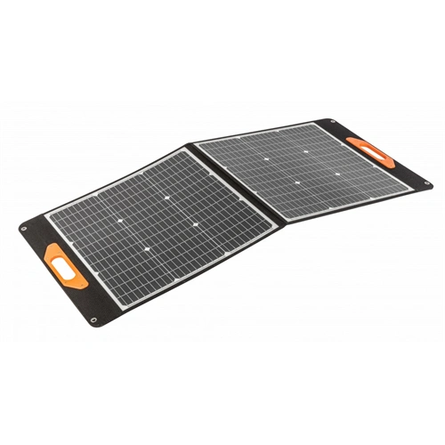100W napelem, solar panel, hordozható, MC4 kábel, USB, (Power Station-hez) HÖGERT HT2E216  / RENDELÉSRE
