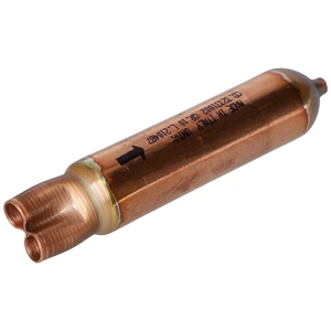 10 gr 6.1 - 2.5 mm Szűrőpatron, 3 utas (univerzális) hűtőgép