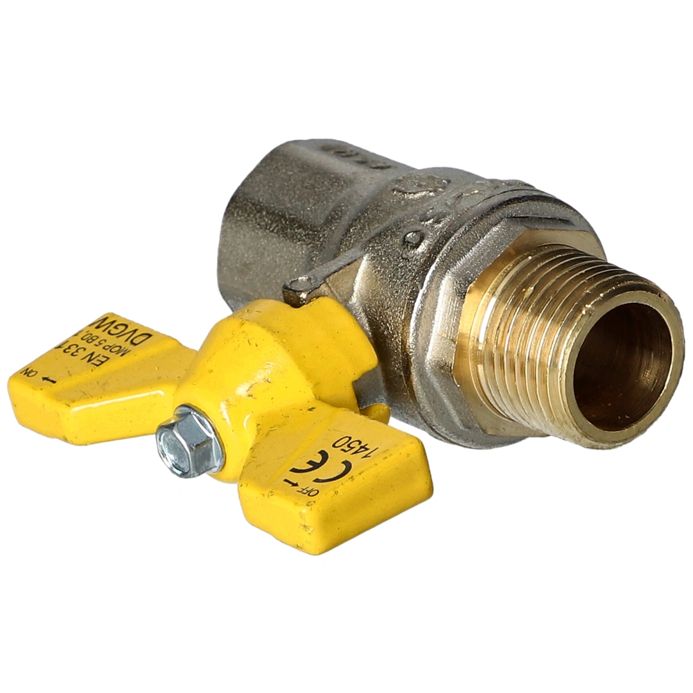 1/2-1/2 KB Gömbcsap fix zártházas gáz