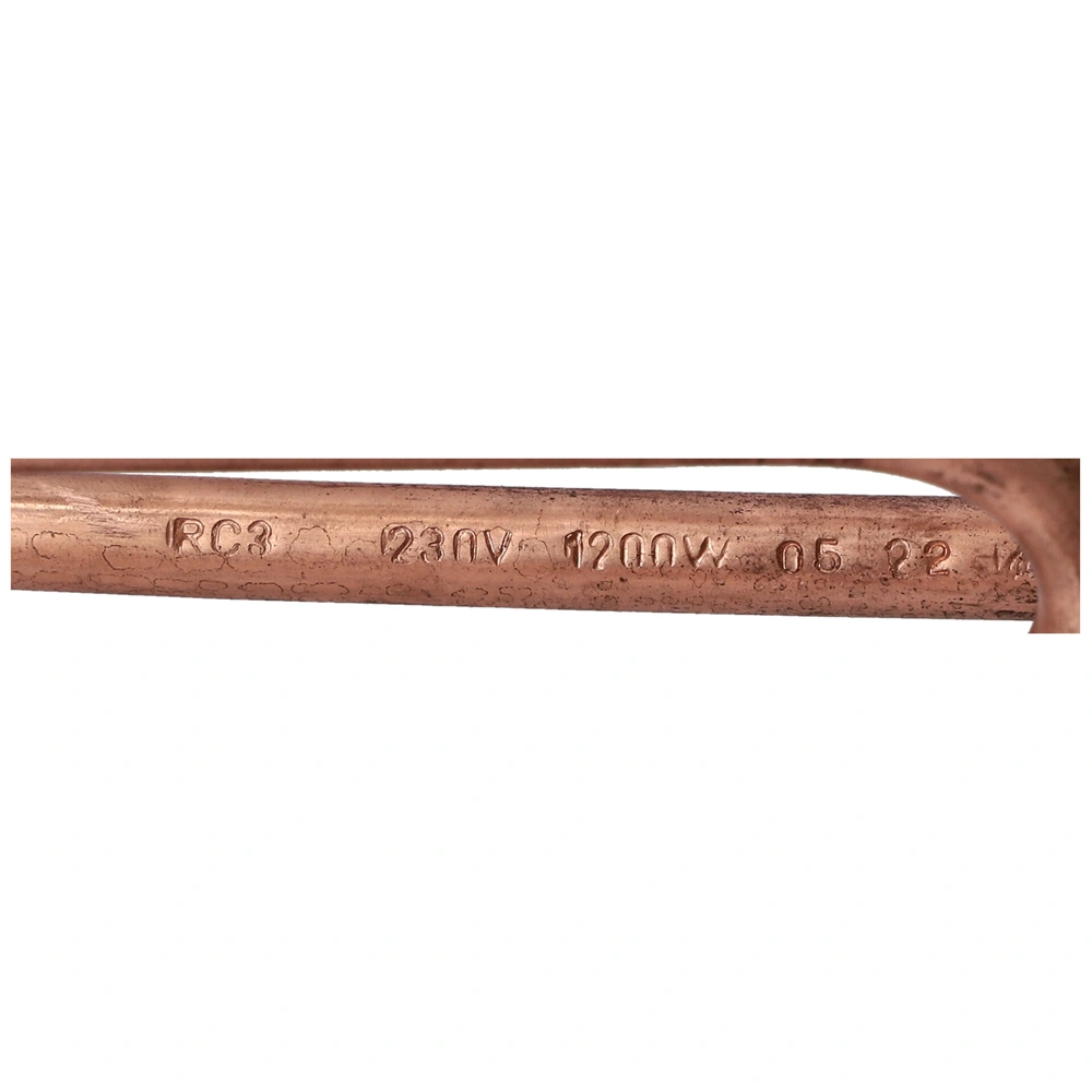 1200W Fűtőszál, réz, új típusú (eredeti, ELEKTHERMAX) HAJDU K-s bojler