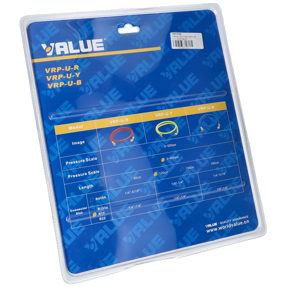 1200mm Töltőcső+csap 3db/cs VRP-C 3X120 VALUE / RENDELÉSRE