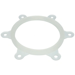 121x102x7 mm Tömítés, zárófedél, 6 lyukú, fehér HAJDU K-s bojler