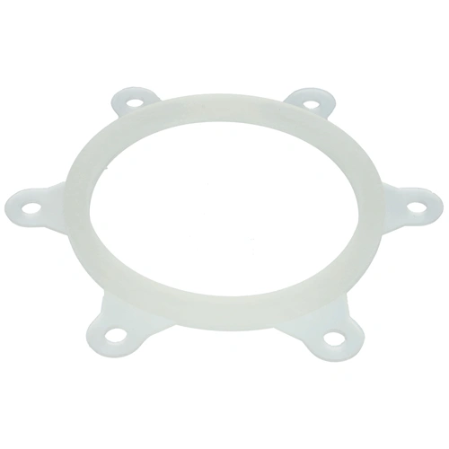 121x102x7 mm Tömítés, zárófedél, 6 lyukú, fehér HAJDU K-s bojler