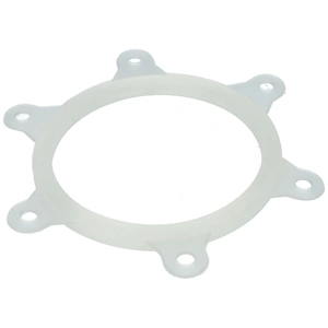 121x102x7 mm Tömítés, zárófedél, 6 lyukú, fehér HAJDU K-s bojler