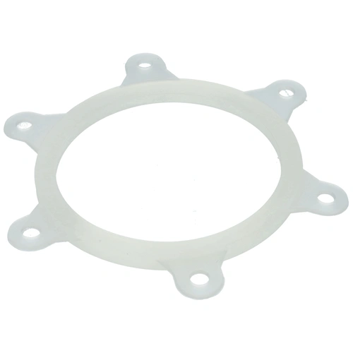 121x102x7 mm Tömítés, zárófedél, 6 lyukú, fehér HAJDU K-s bojler